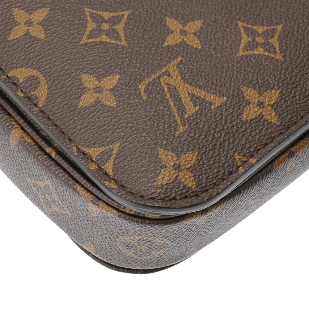 LOUIS VUITTON Monogram Pochette Metis MM Brown M44875 Women's Canvas Bag - Picture 8 of 12